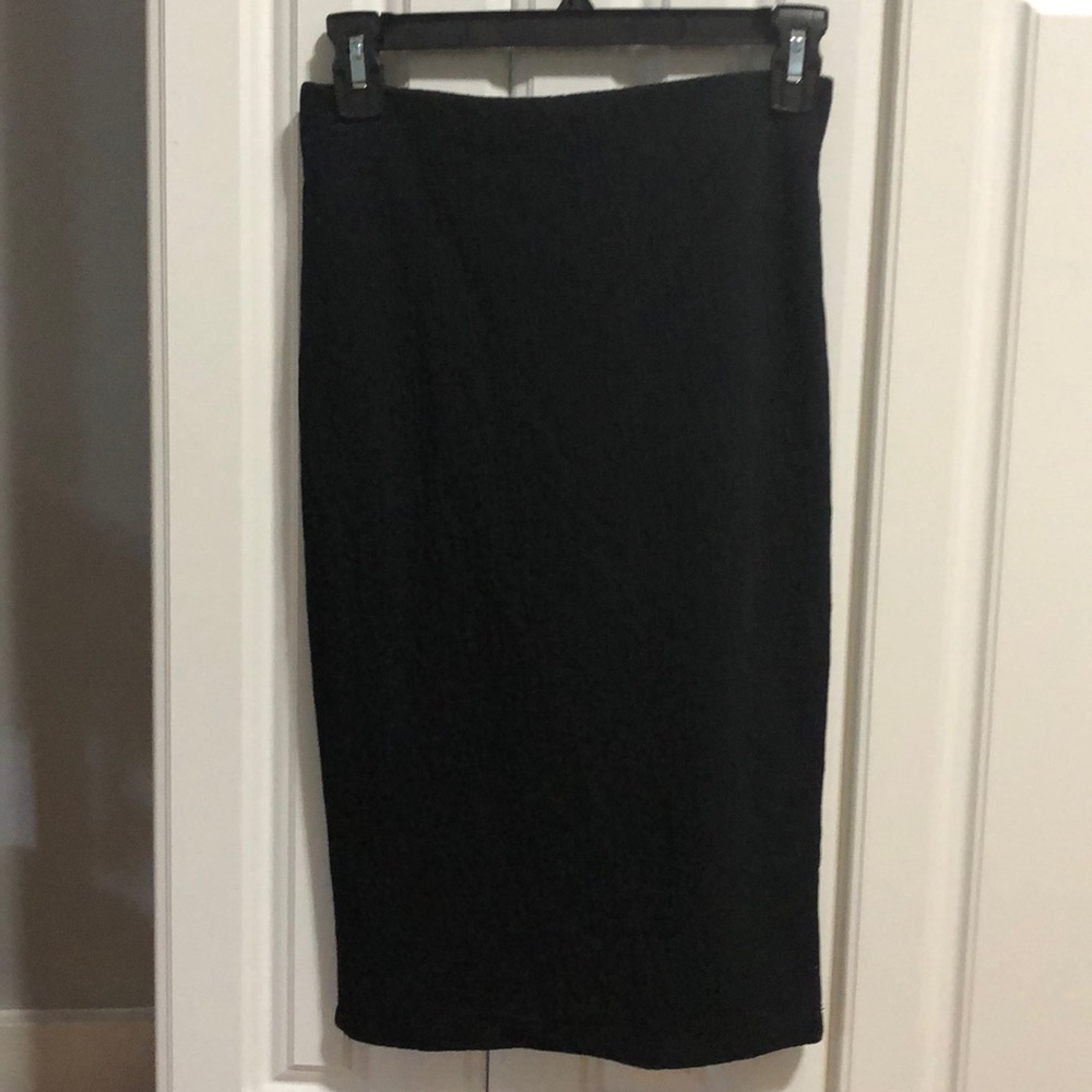 Lush Body con black skirt